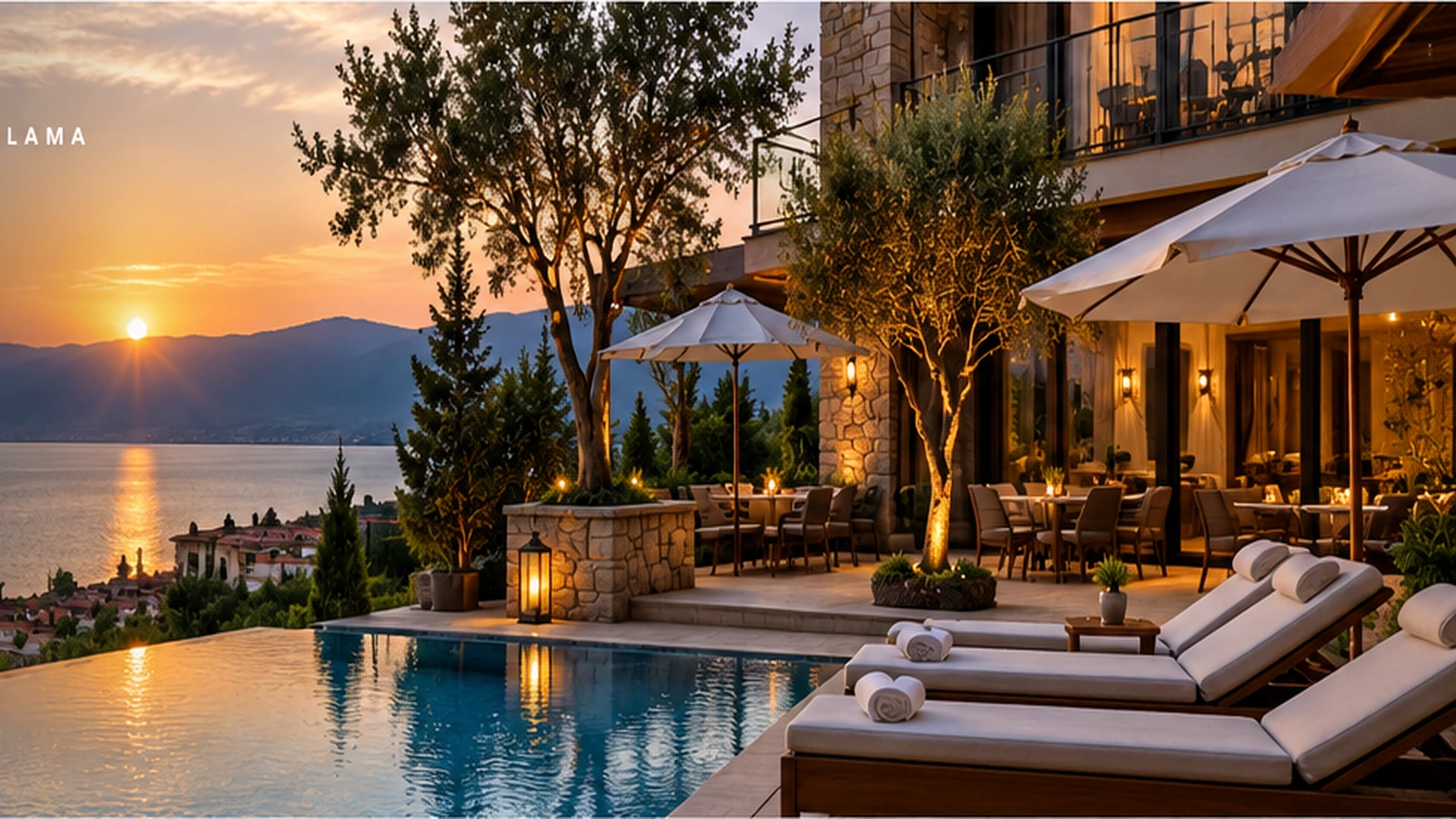 İznik Gölü manzaralı huzurlu otel ve konaklama atmosferi